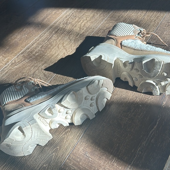 Sorel Brex Waterproof leather & Faux Shearling Boot - Picture 3 of 5